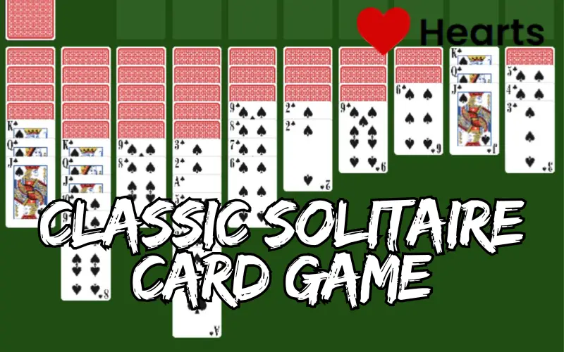 classic solitaire card game